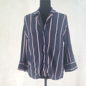 Pull&Bear pinstripe blouse